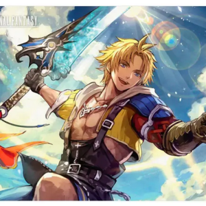 FINAL FANTASY Playmat for Magic: The Gathering - Commander Tidus, Yuna's Guardian