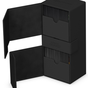 Deck Case: Twin Flip´n´Tray 266+ Standard Size Monocolor- Black