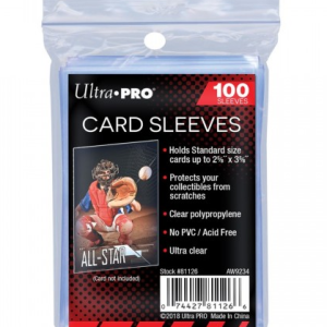 Card Sleeves: 2-1/2" X 3-1/2" Penny (100)