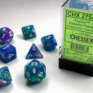 7-Die Set Festive: Waterlily/White