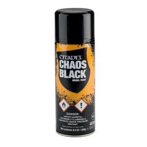 Chaos Black Spray Paint 62-02