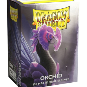 Dragon Shield Sleeves: Standard DUAL- Matte Orchid 'Emme' (100 ct.)