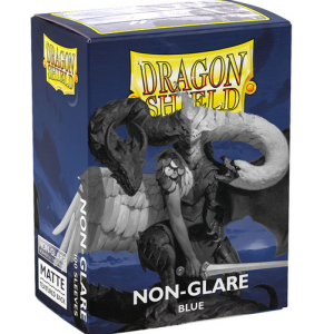 Dragon Shield Sleeves: Standard- Matte Non-Glare Blue (100 ct.)