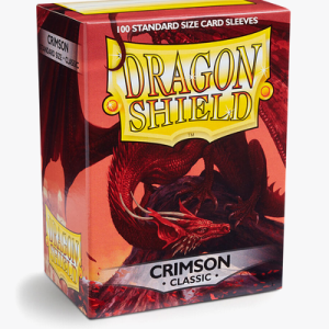 Dragon Shield Sleeves: Standard- Classic Crimson (100 ct.)